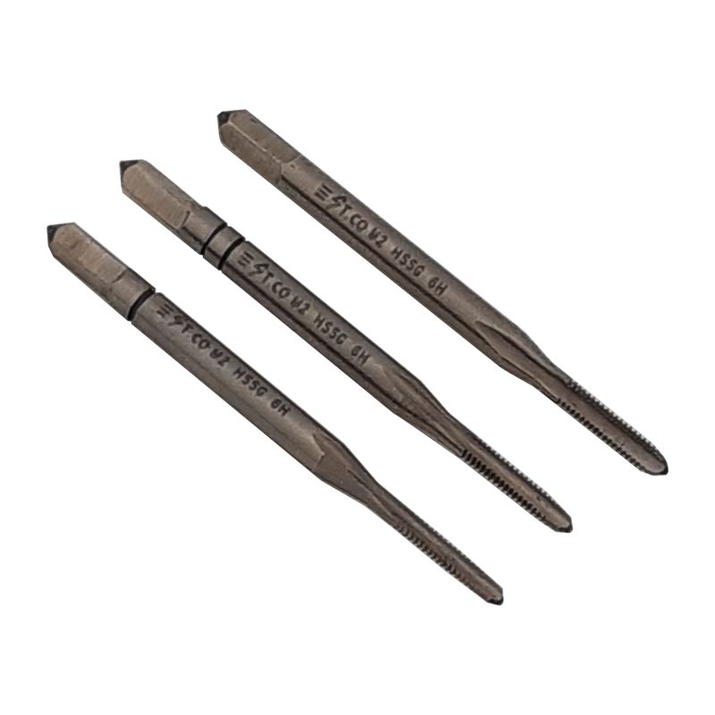قلاویز دستی استیکو مدل m2 0.4 hss g سایز 2 میلی متر مجموعه 3 عددی